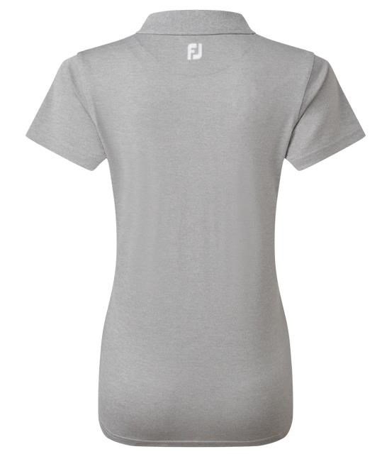 FootJoy Stretch Pique Solid Damen Poloshirt, grau
