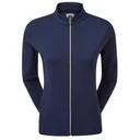 FootJoy Full-Zip Midlayer Damen Sweatshirt, dunkelblau