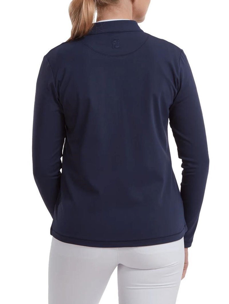 FootJoy Full-Zip Midlayer Damen Sweatshirt, dunkelblau