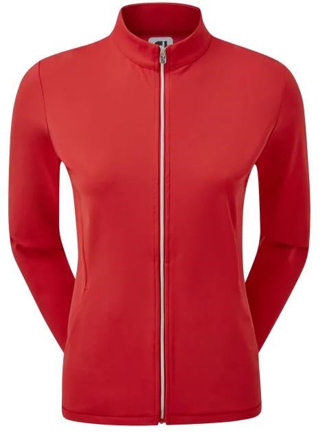 FootJoy Full-Zip Midlayer Damen Sweatshirt, rot