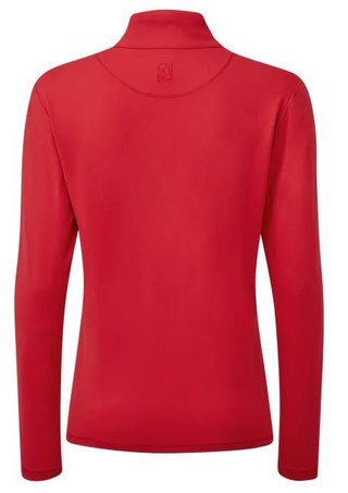 FootJoy Full-Zip Midlayer Damen Sweatshirt, rot