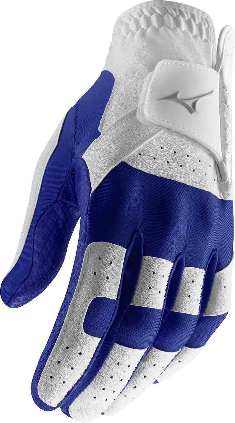 Mizuno Stretch Herren Handschuh, weiss/blau