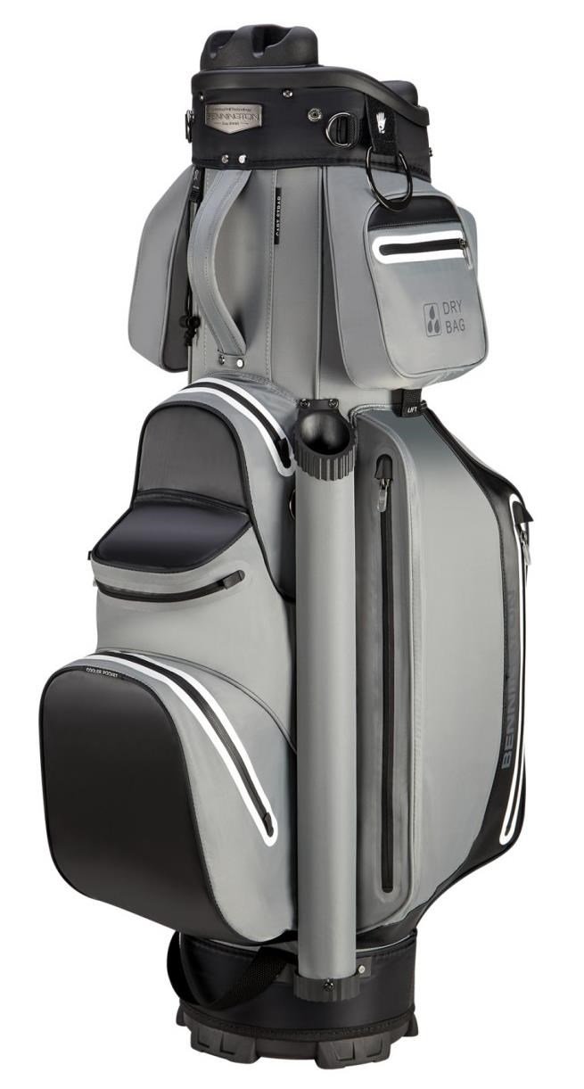 Bennington Select 360° Waterproof Cartbag, grau/schwarz