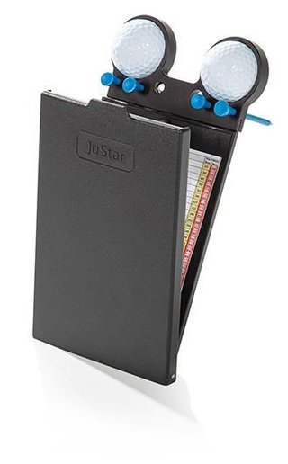 JuStar Scorekartenhalter, schwarz