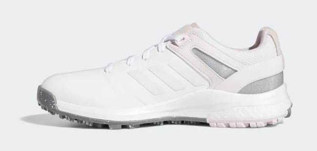 Adidas EQT SL Damen Golfschuhe, weiss/rosa/grau