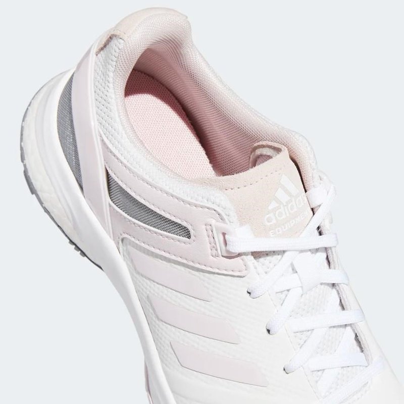Adidas EQT SL Damen Golfschuhe, weiss/rosa/grau