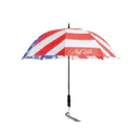 JuCad Teleskop-Golfschirm 68" mit Schirmstift, stars & stripes