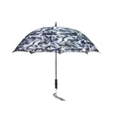 JuCad Teleskop-Golfschirm 68" mit Schirmstift, camouflage/grau