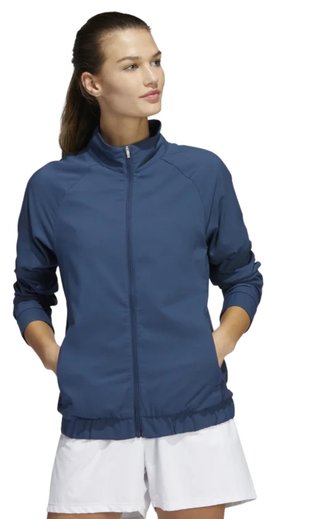 Adidas Essentials Full Zip Damenjacke, dunkelblau