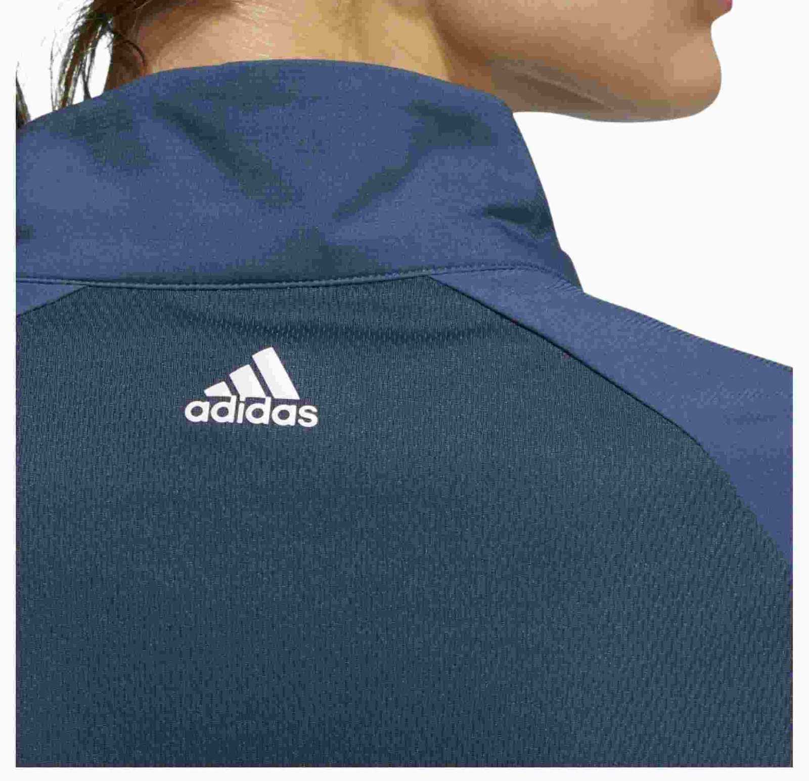 Adidas Essentials Full Zip Damenjacke, dunkelblau