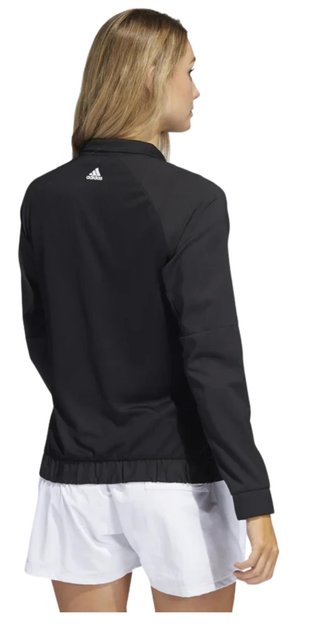 Adidas Essentials Full Zip Damenjacke, schwarz