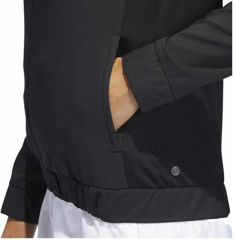 Adidas Essentials Full Zip Damenjacke, schwarz