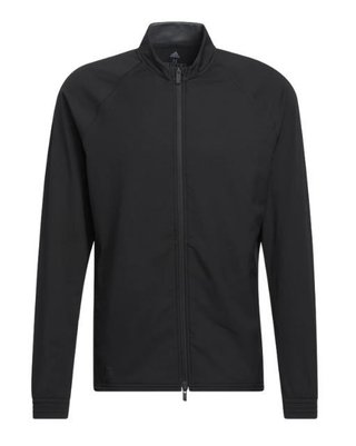 Adidas Go-To Recycled Materials Full-Zip Herrenjacke, schwarz