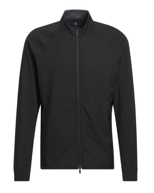 Adidas Go-To Recycled Materials Full-Zip Herrenjacke, schwarz