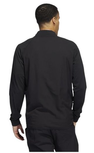 Adidas Go-To Recycled Materials Full-Zip Herrenjacke, schwarz