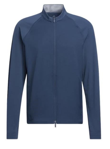 Adidas Go-To Recycled Materials Full-Zip Herrenjacke, dunkelblau