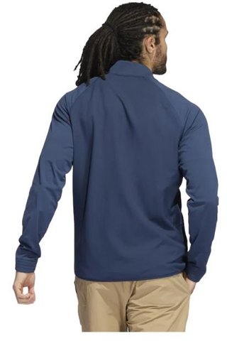 Adidas Go-To Recycled Materials Full-Zip Herrenjacke, dunkelblau