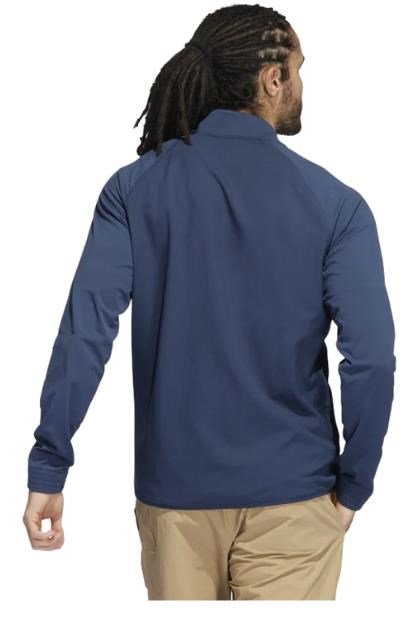 Adidas Go-To Recycled Materials Full-Zip Herrenjacke, dunkelblau