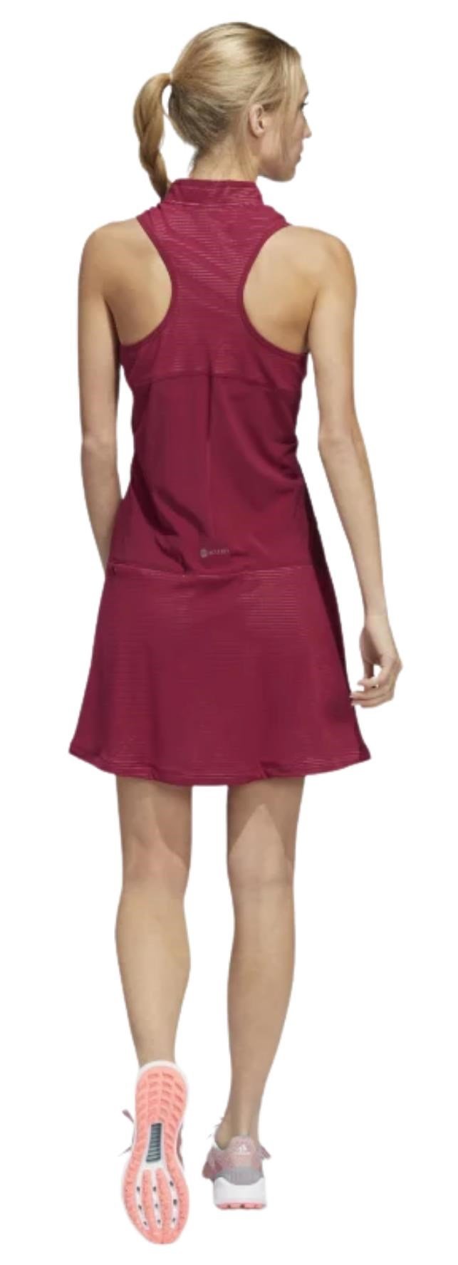 Adidas Sport Heat.Rdy Damen Golfkleid, rot
