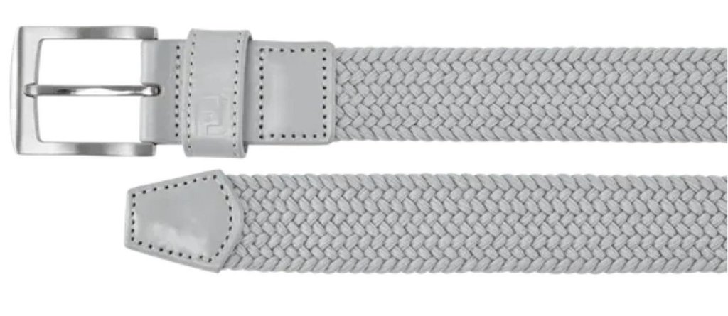 FootJoy Braided Herren Gürtel, grau