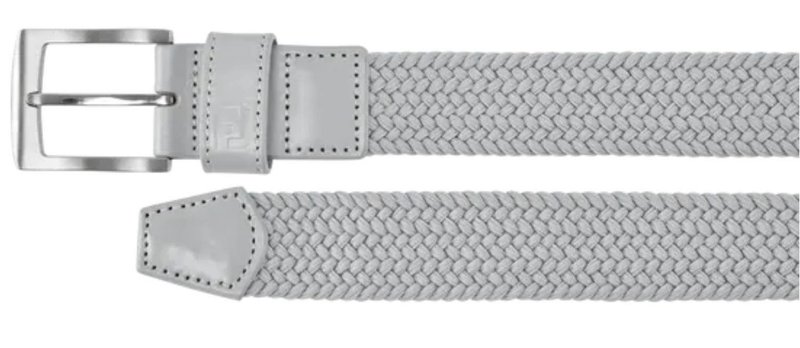 FootJoy Braided Herren Gürtel, grau