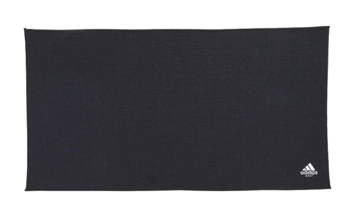 Adidas Players Golfhandtuch, schwarz
