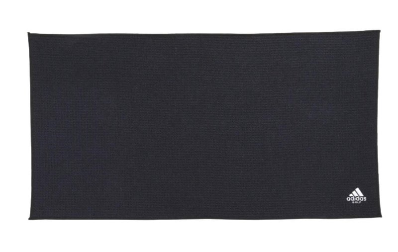 Adidas Players Golfhandtuch, schwarz