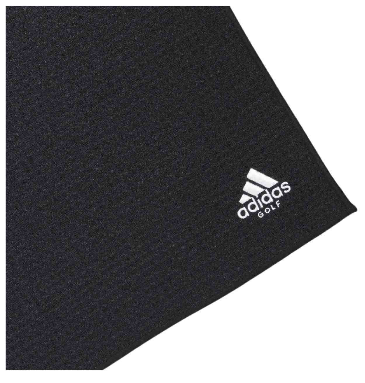 Adidas Players Golfhandtuch, schwarz