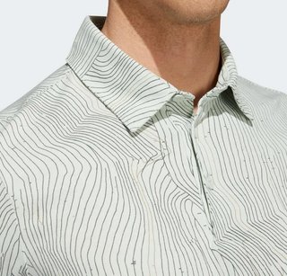 Adidas Course Map Herren Poloshirt, grün