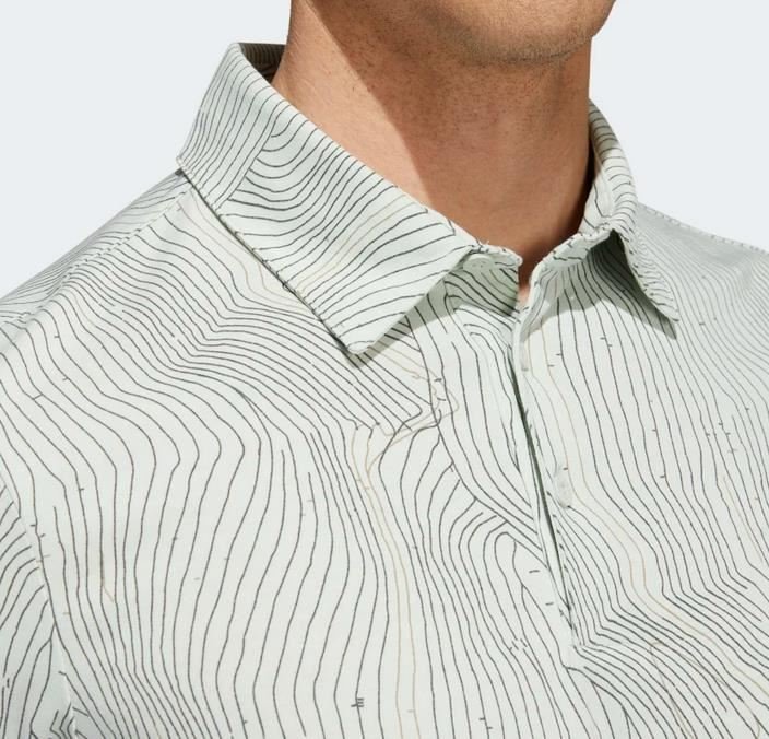 Adidas Course Map Herren Poloshirt, grün