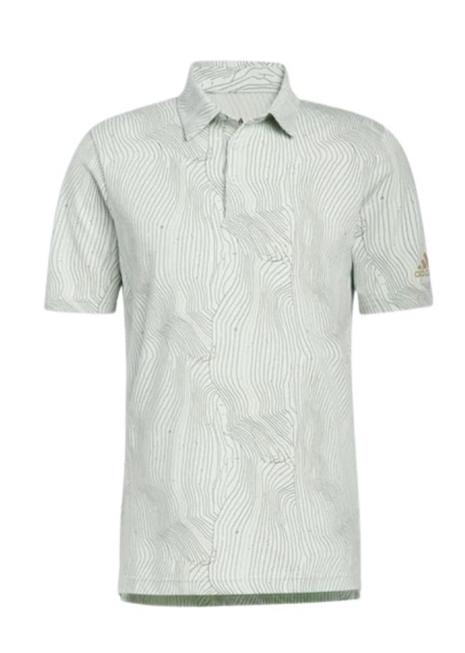 Adidas Course Map Herren Poloshirt, grün