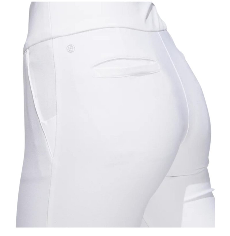 Adidas Ultimate 365 Pull-On Ankle Damen Hose, weiss