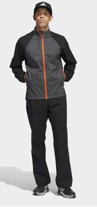 Adidas Provisional Full-Zip Herrenjacke, schwarz
