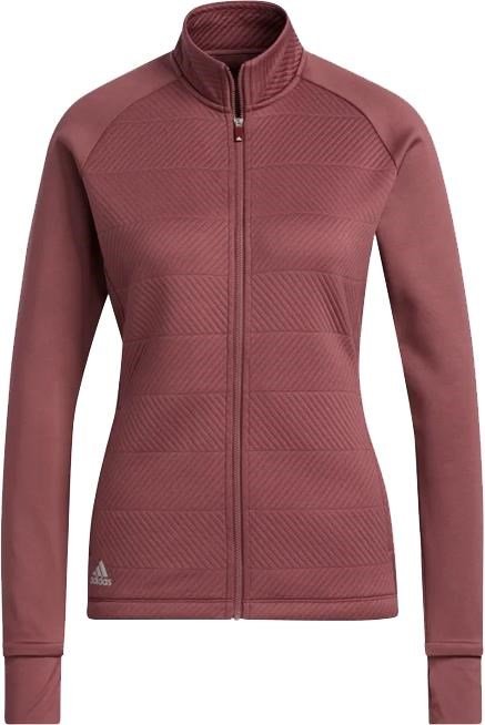 Adidas COLD.RDY Damenjacke, burgundy