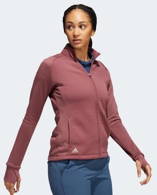 Adidas COLD.RDY Damenjacke, burgundy