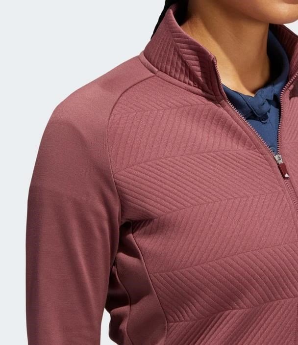 Adidas COLD.RDY Damenjacke, burgundy