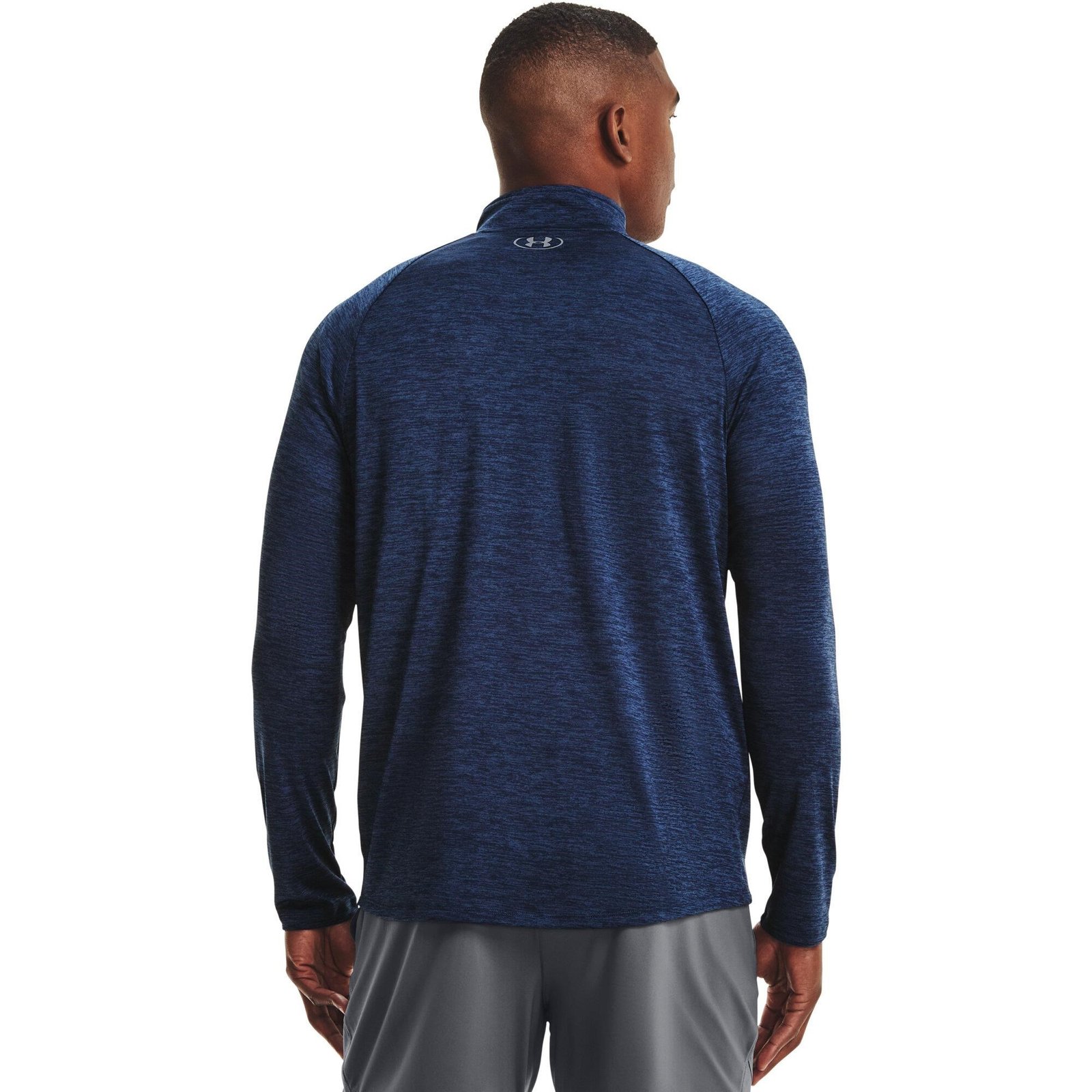 Under Armour Tech 2.0 1/2 Zip Herren Poloshirt, dunkelblau