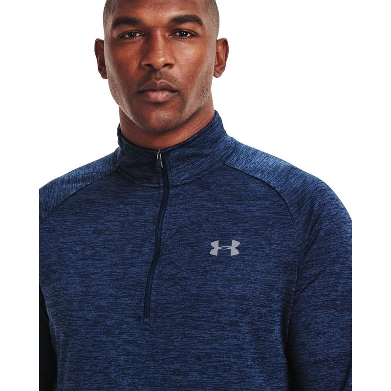 Under Armour Tech 2.0 1/2 Zip Herren Poloshirt, dunkelblau
