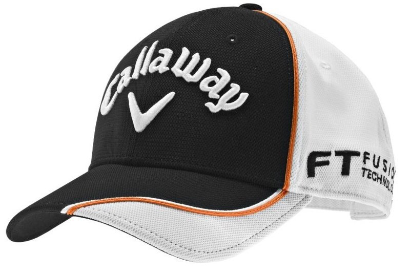 Golfschirmmütze Callaway Tour Strike - weiß/schwarz