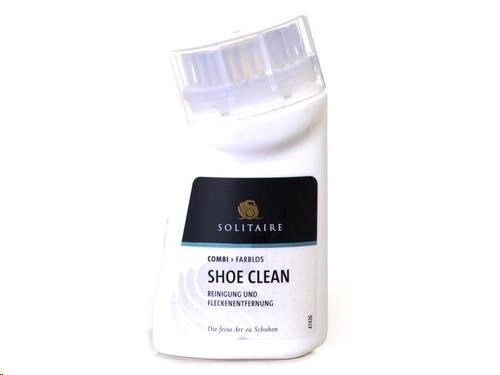 Solitaire Shoe Cleaner mit Bürste, 75 ml