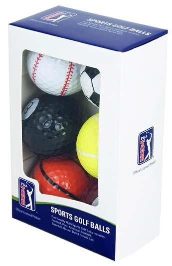 PGA Tour Sport Golfbälle 6Stk.