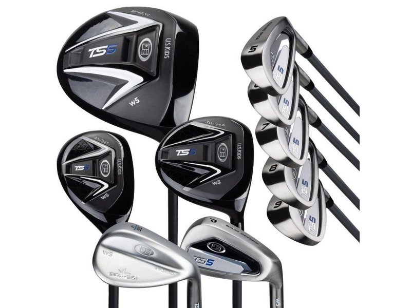 U.S. Kids Golf TS5-63 (160cm) 10-Club Junior Golfset, Graphit