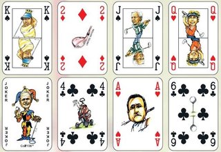 Golf Spielkarten Canasta, Edition KLASSIK