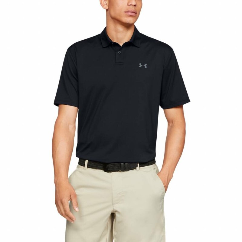 Under Armour Performance 2.0 Herren Poloshirt, schwarz