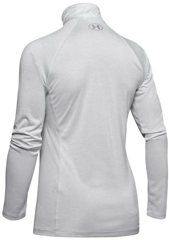 Under Armour New Tech 1/2 Zip Twist Damen Sweatshirt, grau