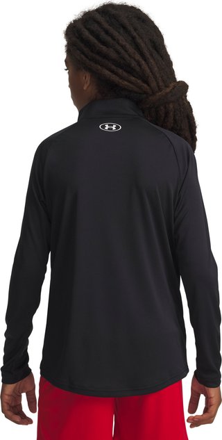 Under Armour Tech 2.0 1/2 Zip Junior Sweatshirt, schwarz