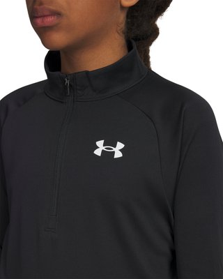 Under Armour Tech 2.0 1/2 Zip Junior Sweatshirt, schwarz