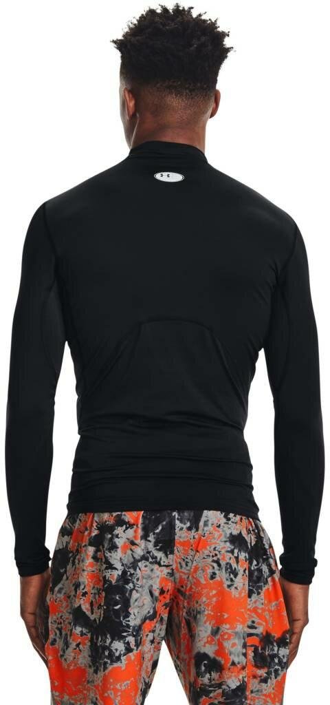 Under Armour ColdGear® Compression Mock Herren Winterkompressionsshirt, schwarz