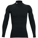 Under Armour ColdGear® Compression Mock Herren Winterkompressionsshirt, schwarz