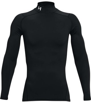 Under Armour ColdGear® Compression Mock Herren Winterkompressionsshirt, schwarz